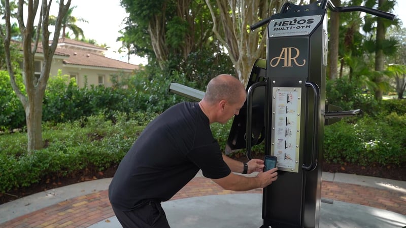 Customized High-End Outdoor Gym At Exclusive Florida Country Club preview 6
